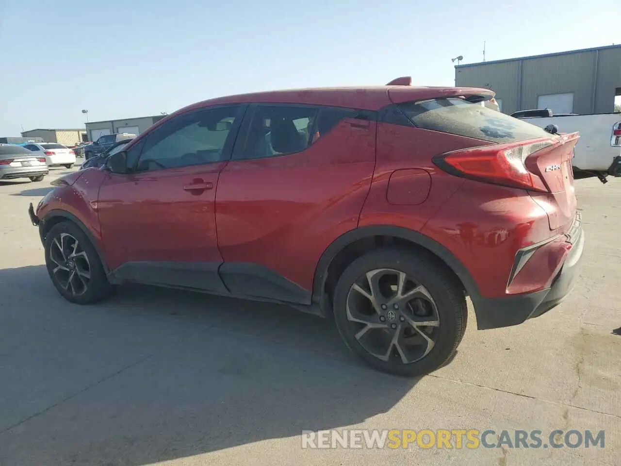 2 Photograph of a damaged car JTNKHMBX7L1090051 TOYOTA C-HR 2020