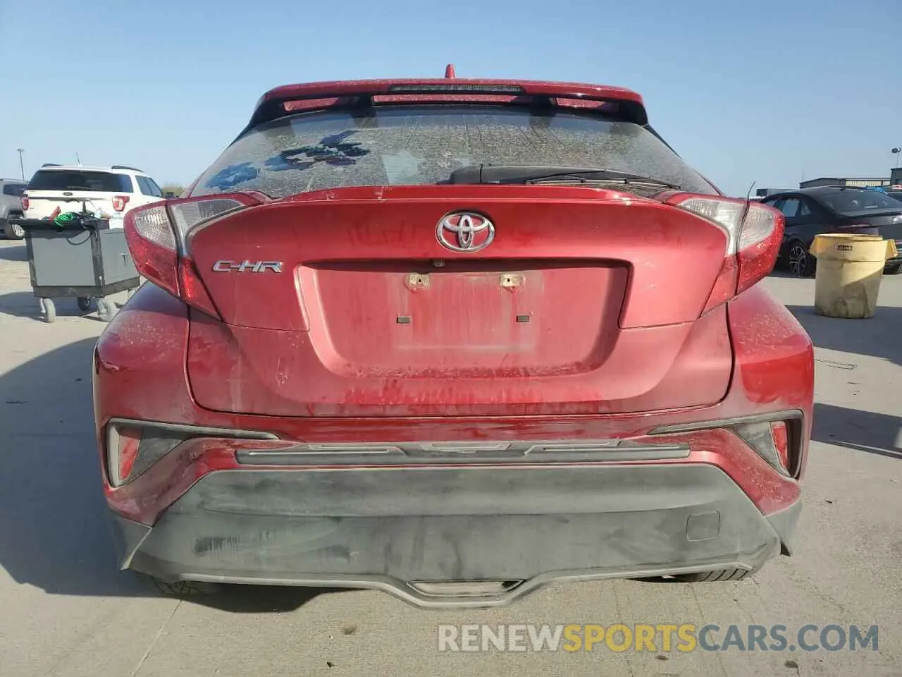 6 Photograph of a damaged car JTNKHMBX7L1090051 TOYOTA C-HR 2020