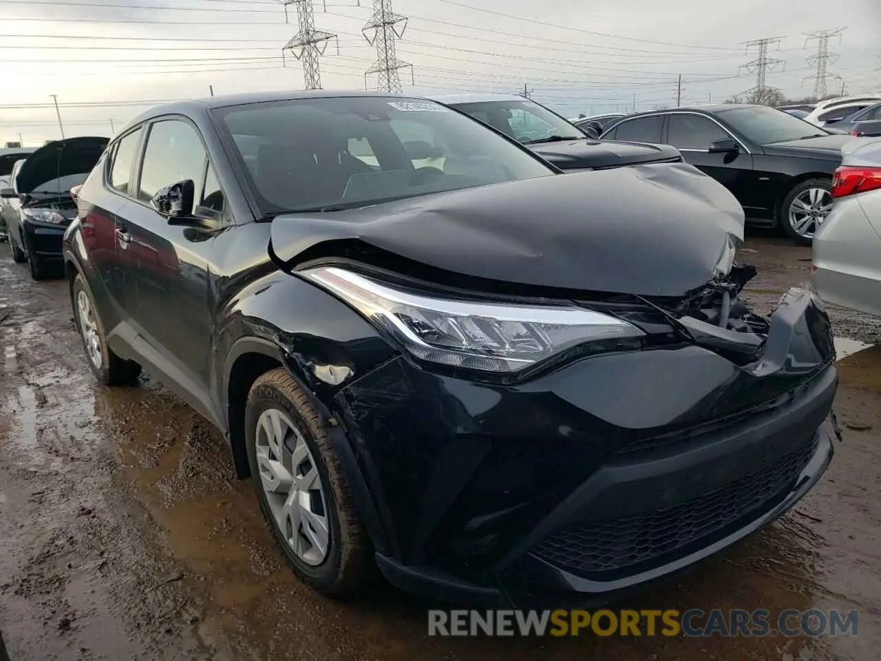 4 Photograph of a damaged car JTNKHMBX7L1091586 TOYOTA C-HR 2020