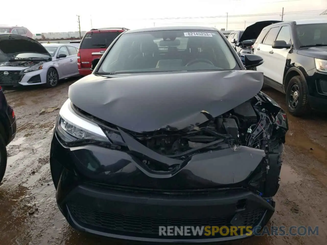 5 Photograph of a damaged car JTNKHMBX7L1091586 TOYOTA C-HR 2020