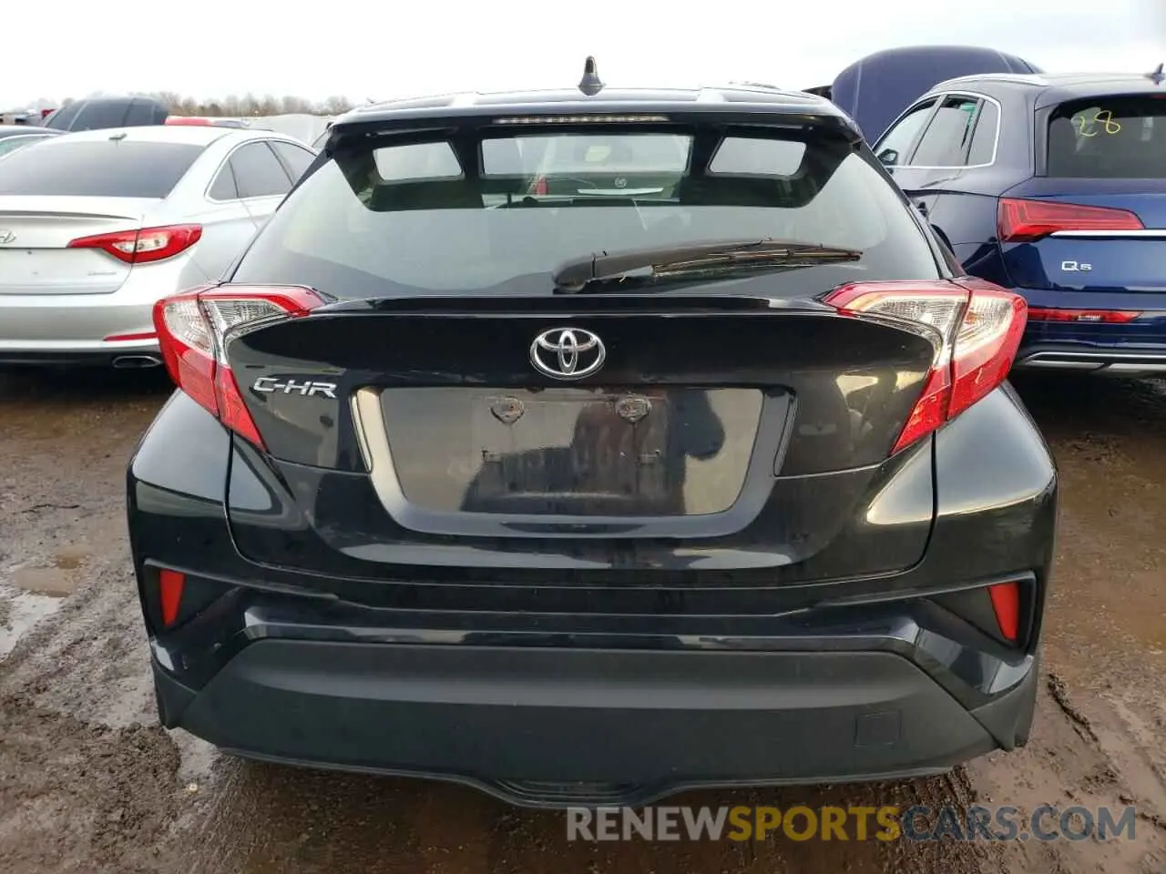 6 Photograph of a damaged car JTNKHMBX7L1091586 TOYOTA C-HR 2020