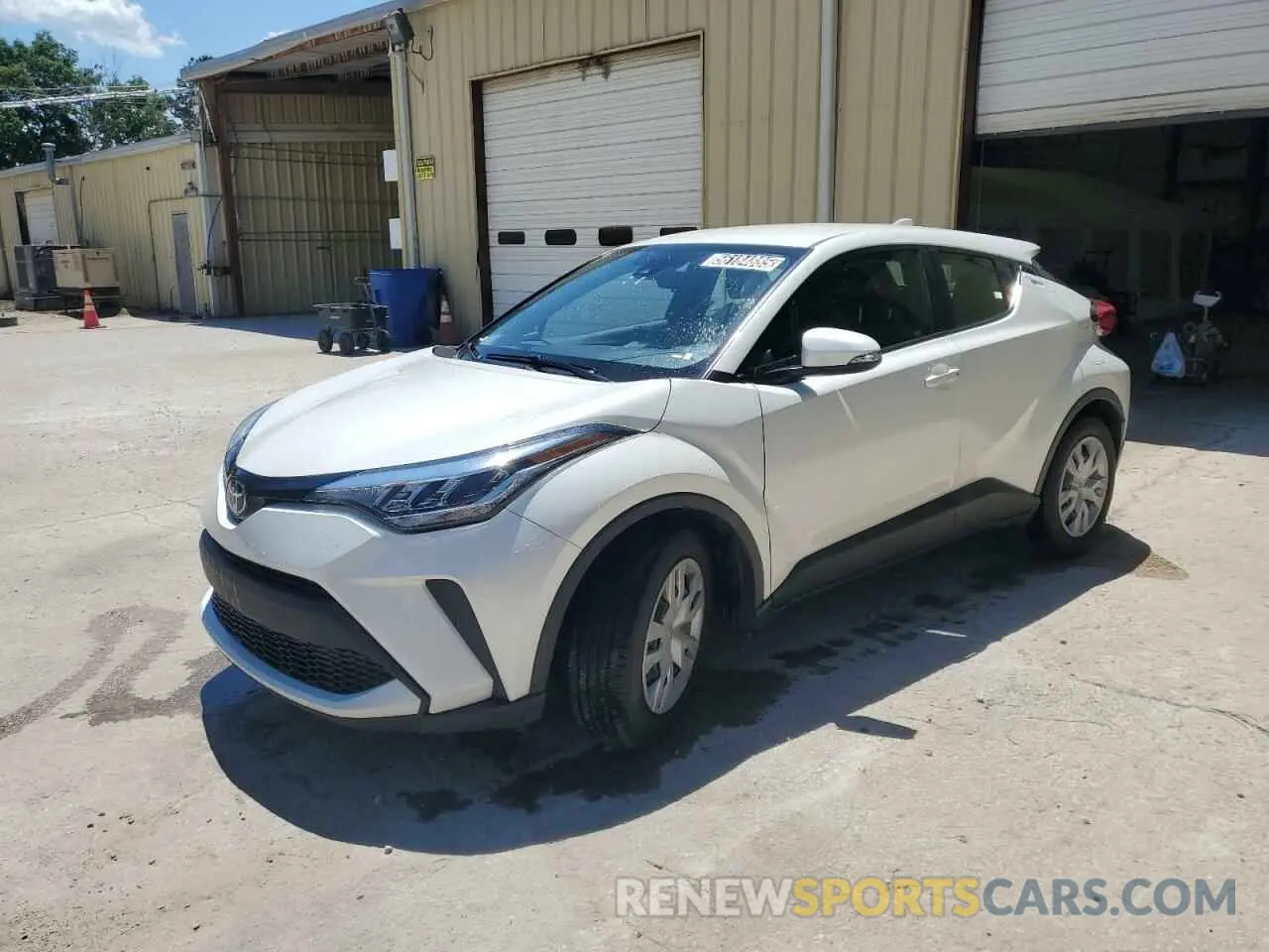 1 Photograph of a damaged car JTNKHMBX7L1093306 TOYOTA C-HR 2020