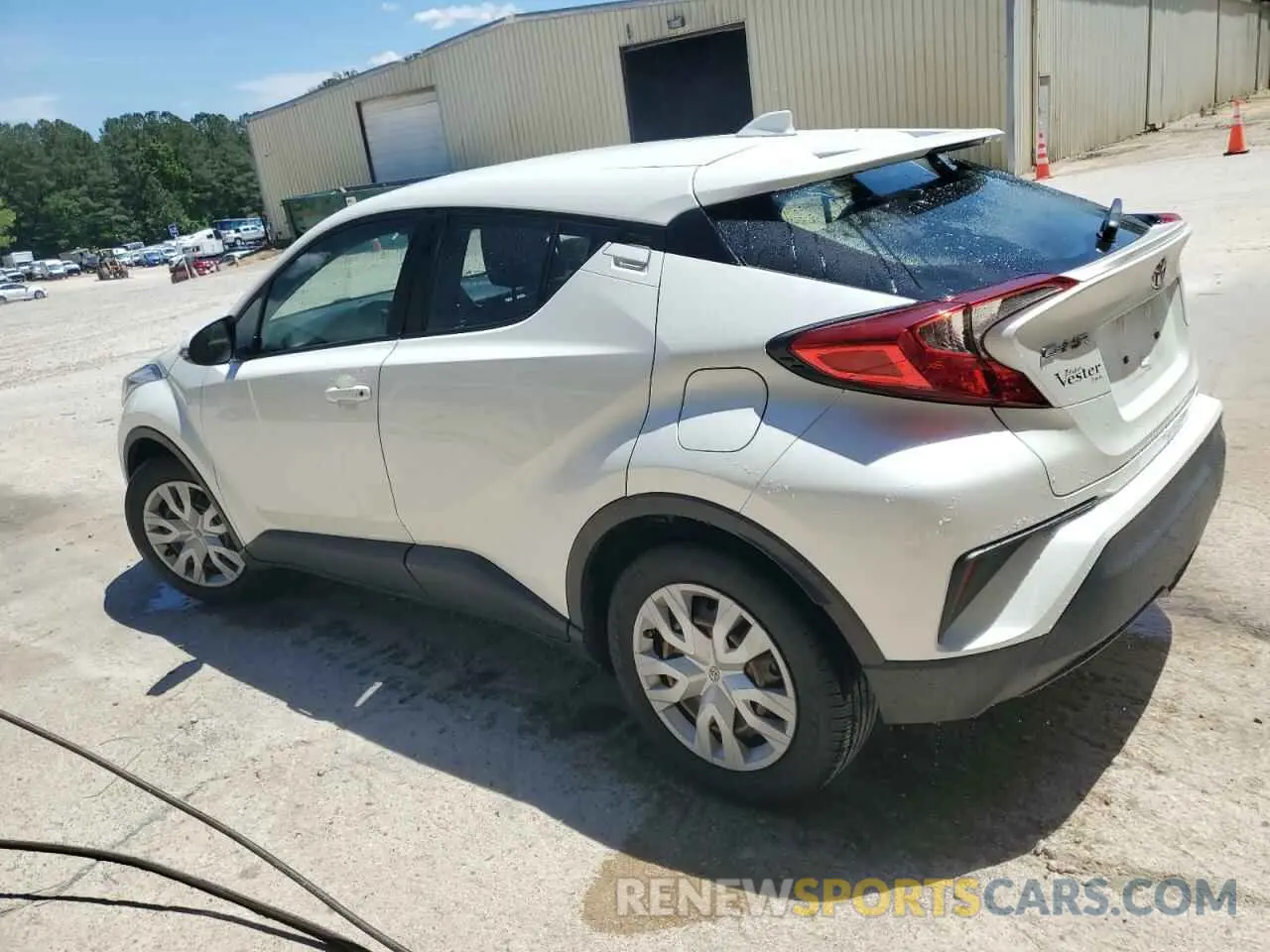 2 Photograph of a damaged car JTNKHMBX7L1093306 TOYOTA C-HR 2020