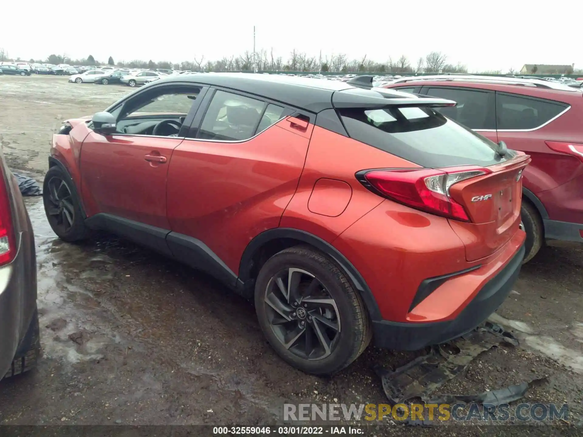 3 Photograph of a damaged car JTNKHMBX8L1063246 TOYOTA C-HR 2020