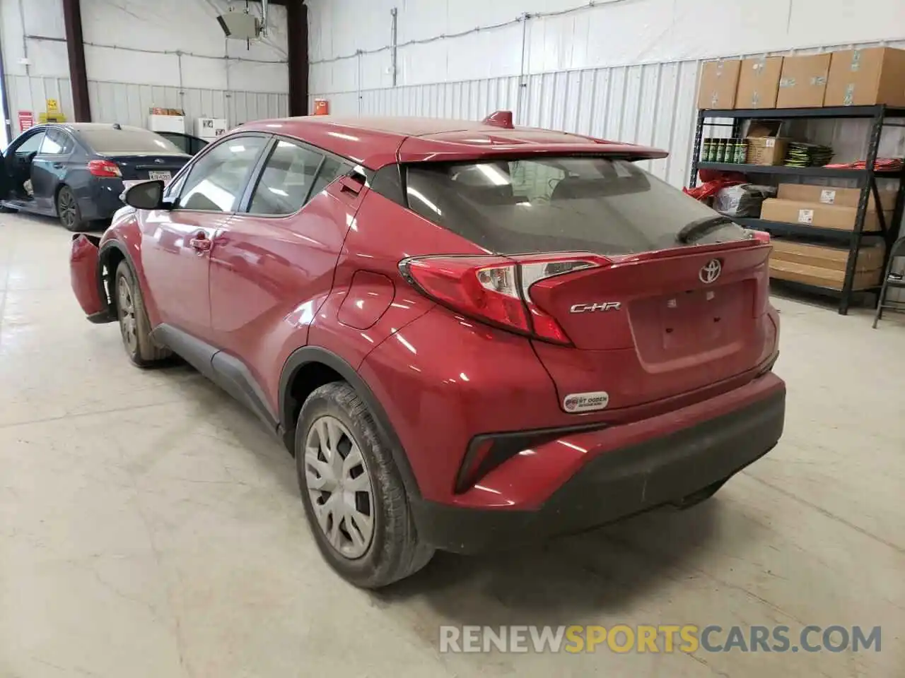 3 Photograph of a damaged car JTNKHMBX8L1066552 TOYOTA C-HR 2020