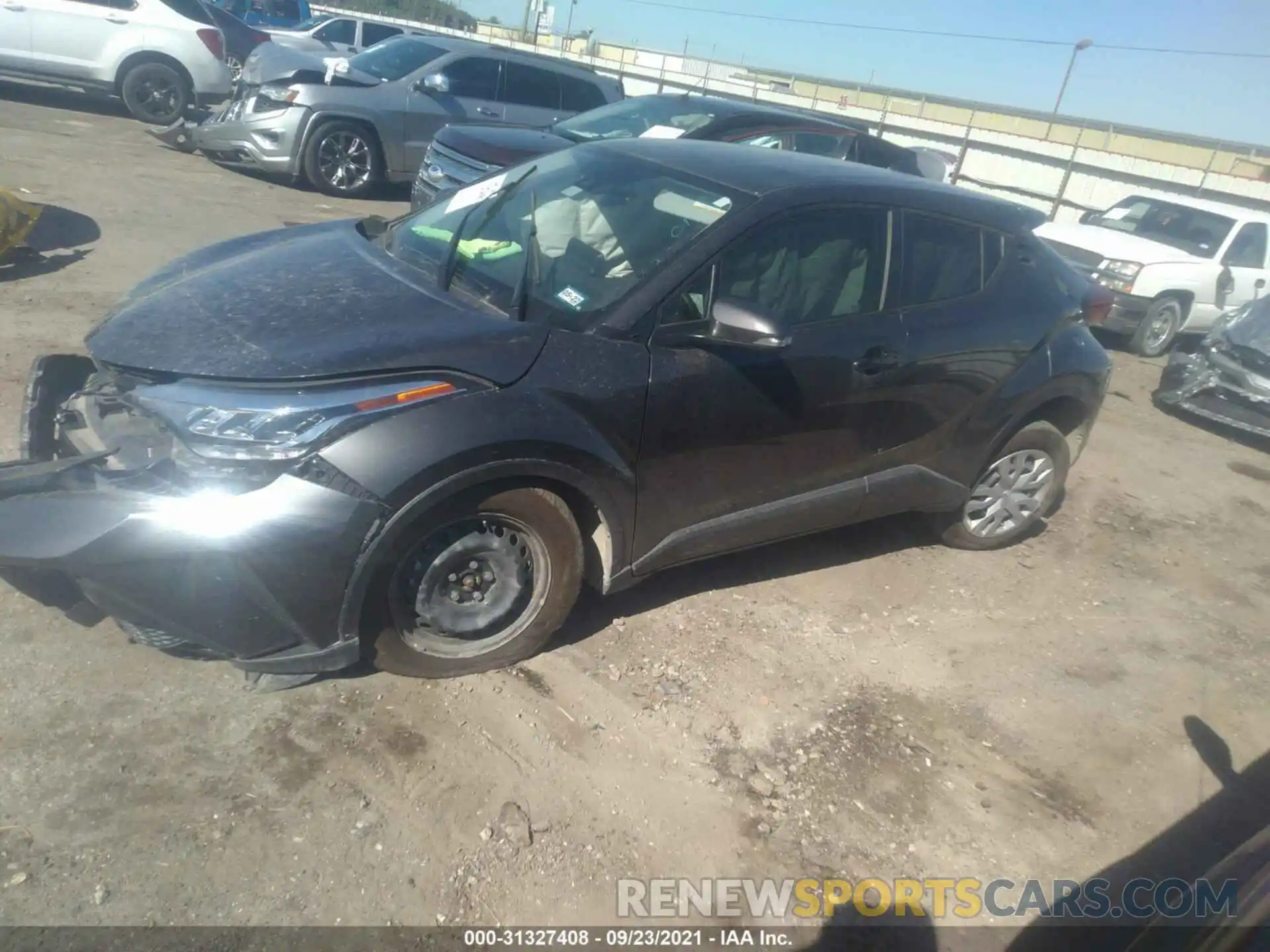 2 Photograph of a damaged car JTNKHMBX8L1069290 TOYOTA C-HR 2020