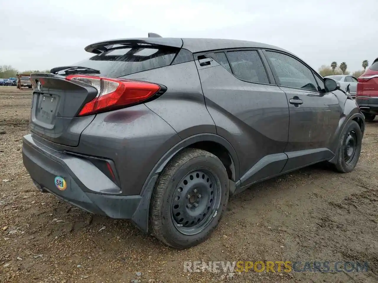 3 Photograph of a damaged car JTNKHMBX8L1070679 TOYOTA C-HR 2020