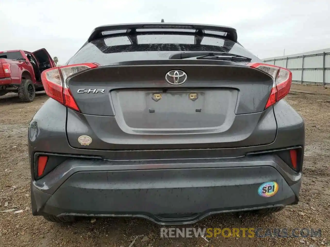 6 Photograph of a damaged car JTNKHMBX8L1070679 TOYOTA C-HR 2020