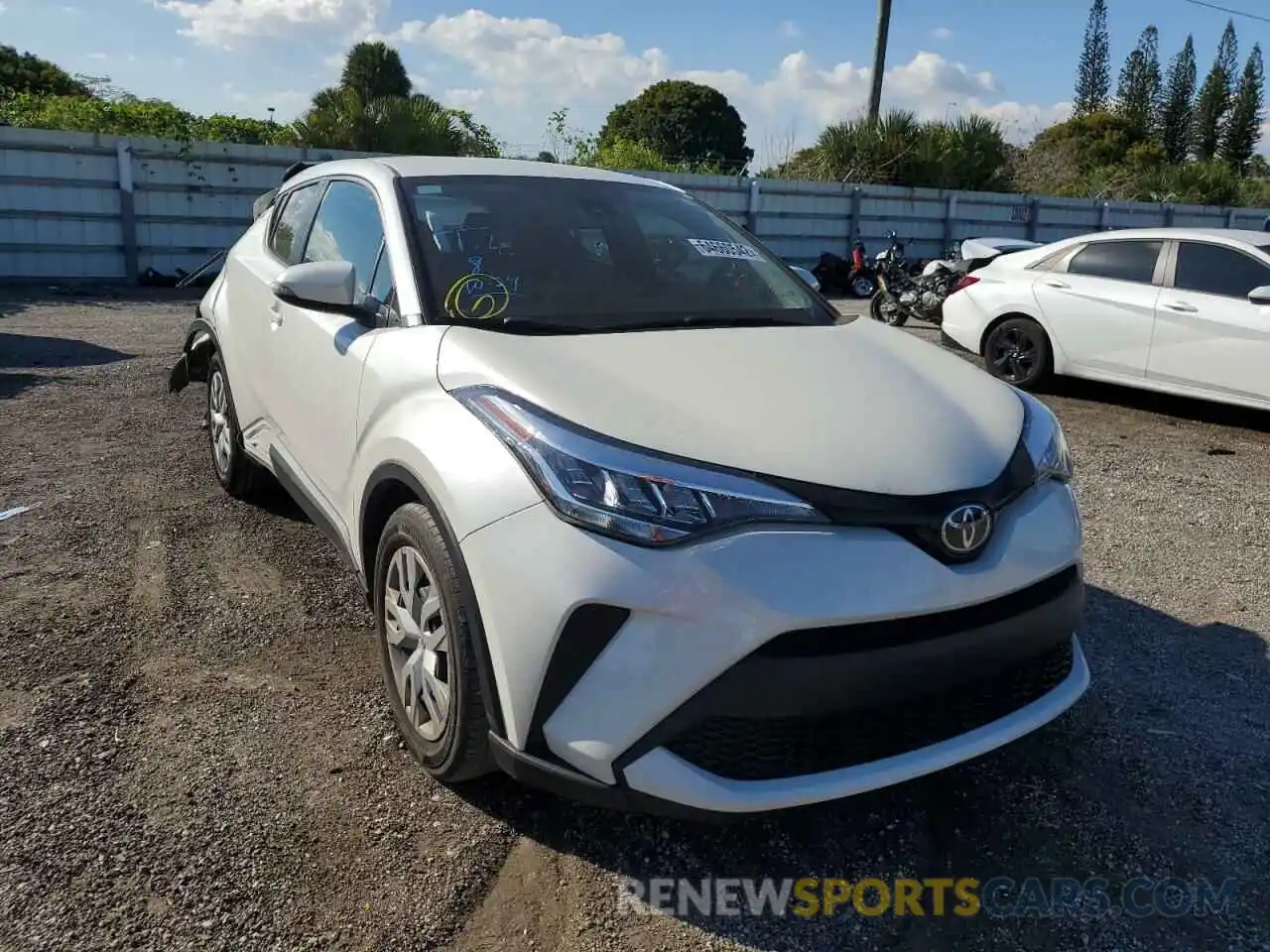 1 Photograph of a damaged car JTNKHMBX8L1073579 TOYOTA C-HR 2020