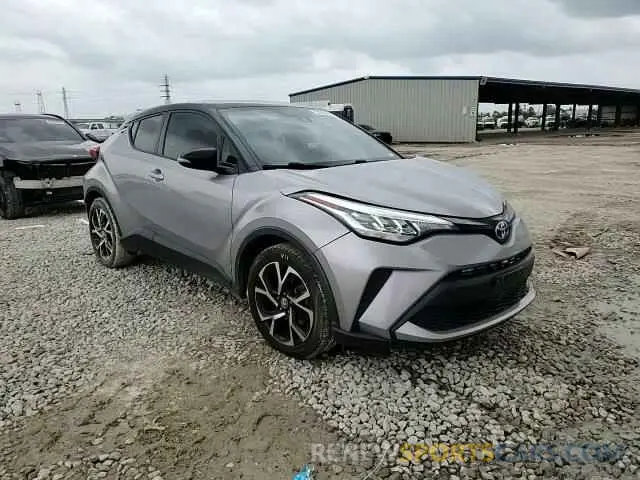 11 Photograph of a damaged car JTNKHMBX8L1075414 TOYOTA C-HR 2020