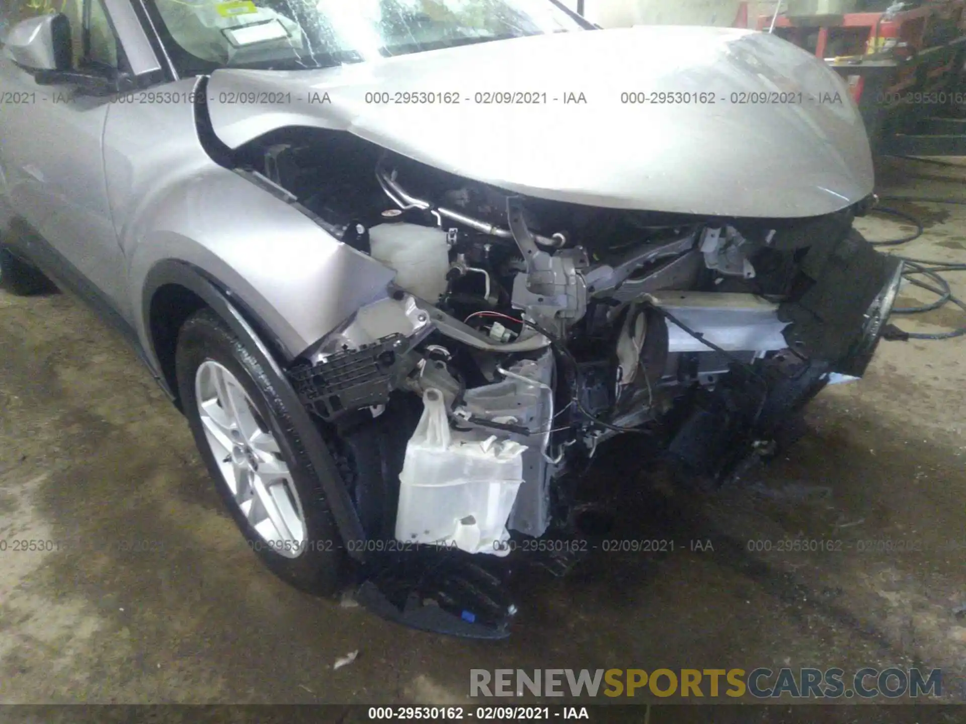 6 Photograph of a damaged car JTNKHMBX8L1087515 TOYOTA C-HR 2020