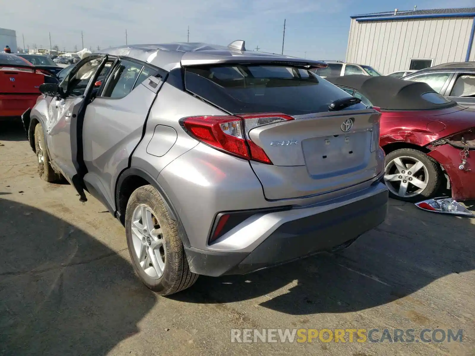 3 Photograph of a damaged car JTNKHMBX8L1089930 TOYOTA C-HR 2020