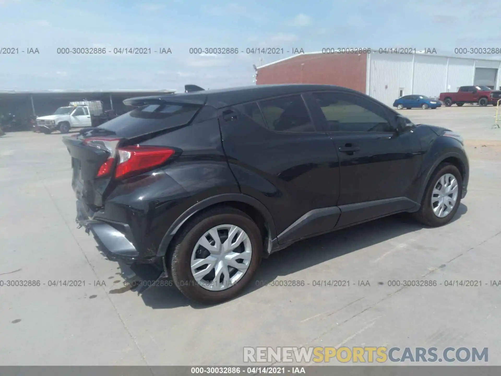 4 Photograph of a damaged car JTNKHMBX8L1090799 TOYOTA C-HR 2020