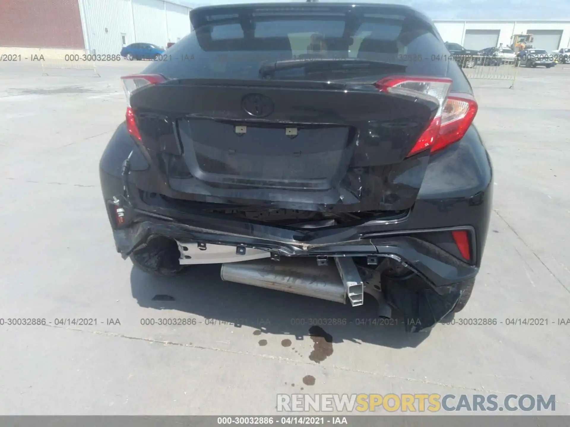 6 Photograph of a damaged car JTNKHMBX8L1090799 TOYOTA C-HR 2020