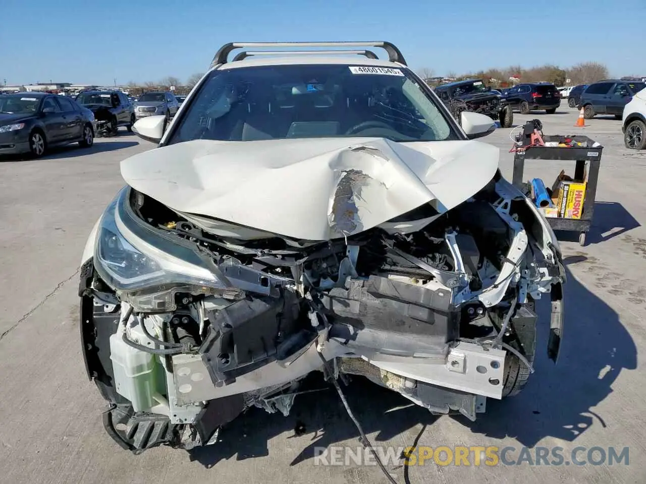 5 Photograph of a damaged car JTNKHMBX8L1091676 TOYOTA C-HR 2020