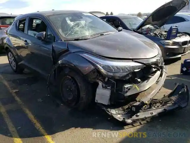 1 Photograph of a damaged car JTNKHMBX8L1092729 TOYOTA C-HR 2020