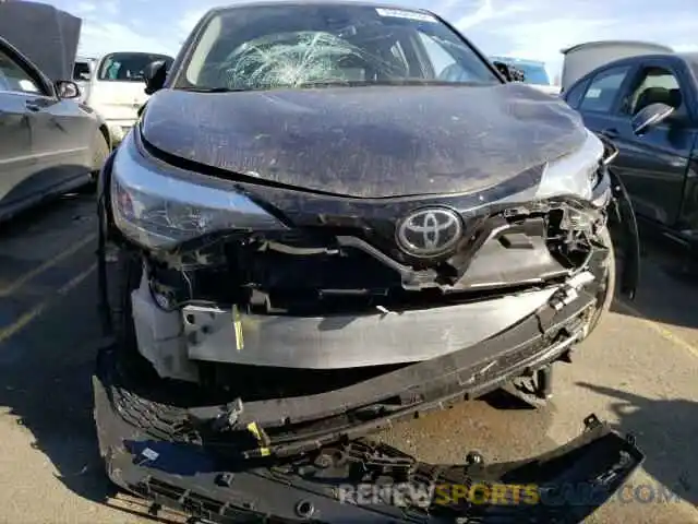 9 Photograph of a damaged car JTNKHMBX8L1092729 TOYOTA C-HR 2020