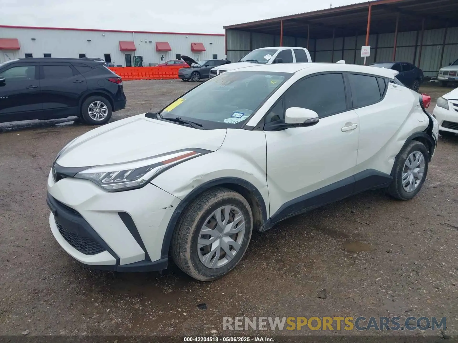 2 Photograph of a damaged car JTNKHMBX8L1092732 TOYOTA C-HR 2020