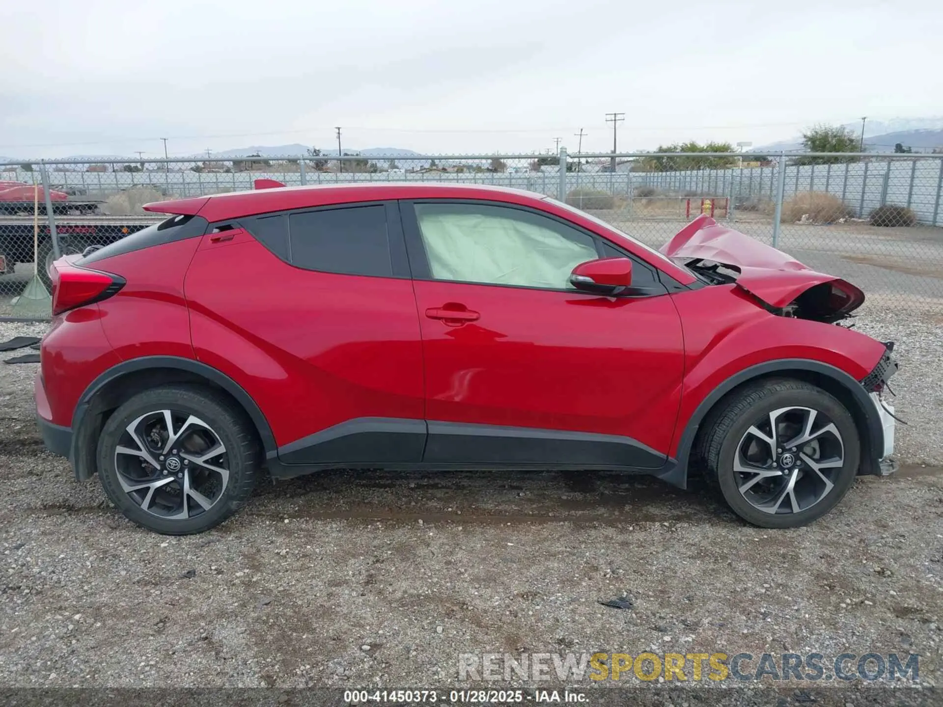 13 Photograph of a damaged car JTNKHMBX8L1093007 TOYOTA C-HR 2020