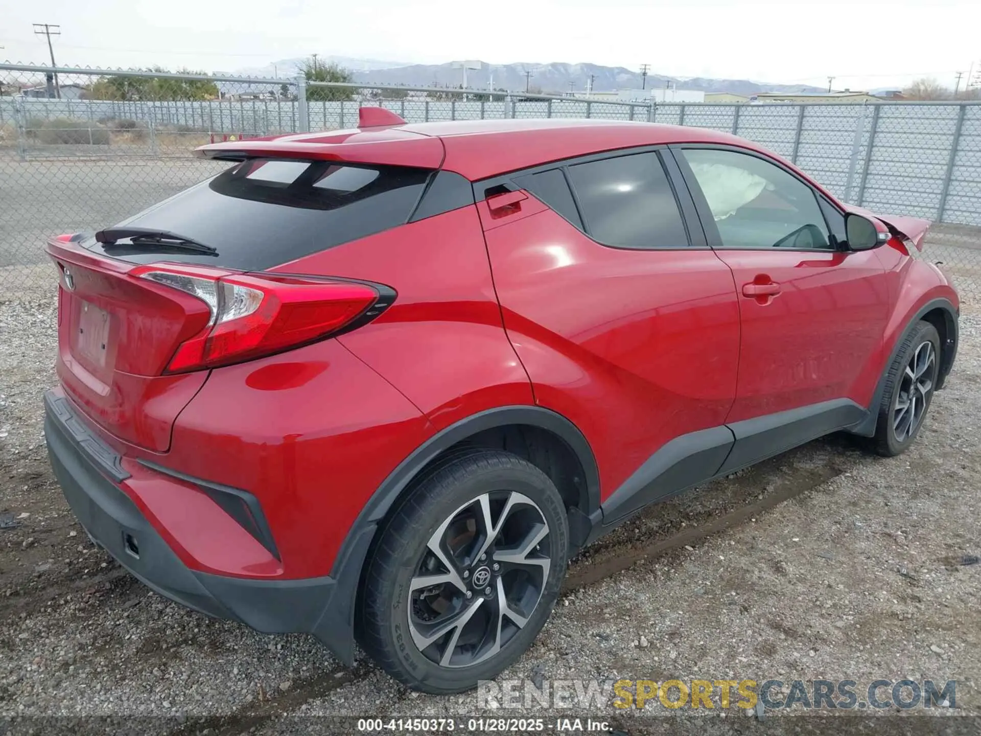 4 Photograph of a damaged car JTNKHMBX8L1093007 TOYOTA C-HR 2020