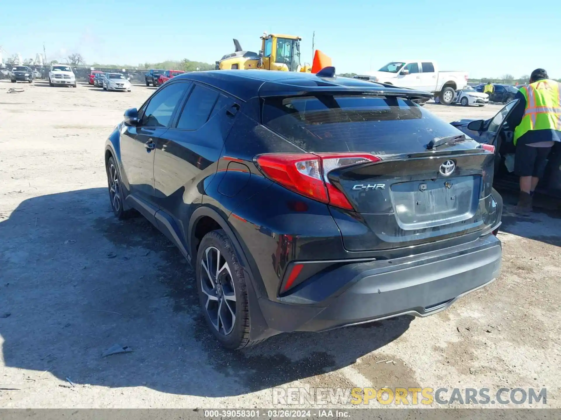 3 Photograph of a damaged car JTNKHMBX9L1068181 TOYOTA C-HR 2020