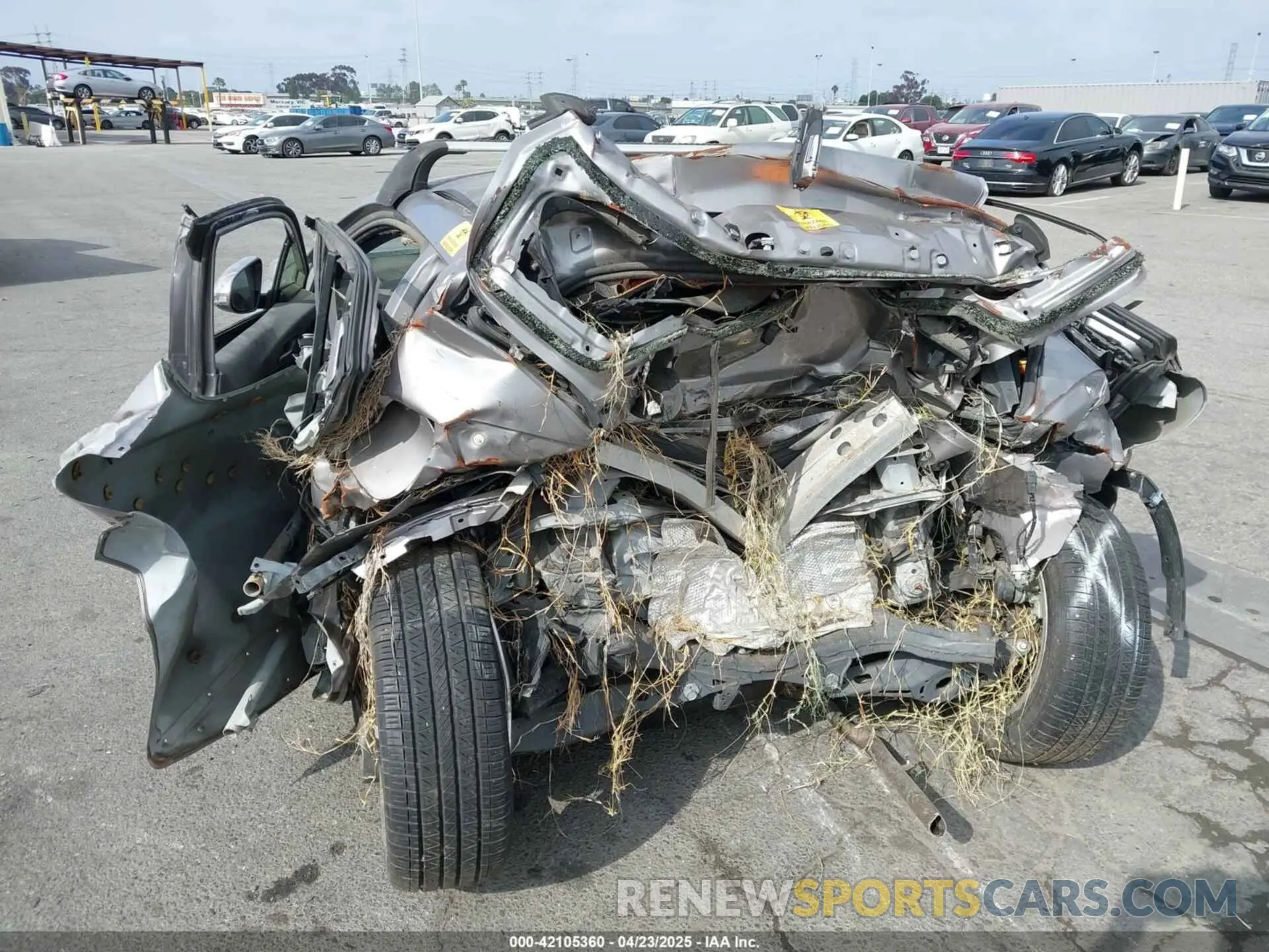 6 Photograph of a damaged car JTNKHMBX9L1075101 TOYOTA C-HR 2020
