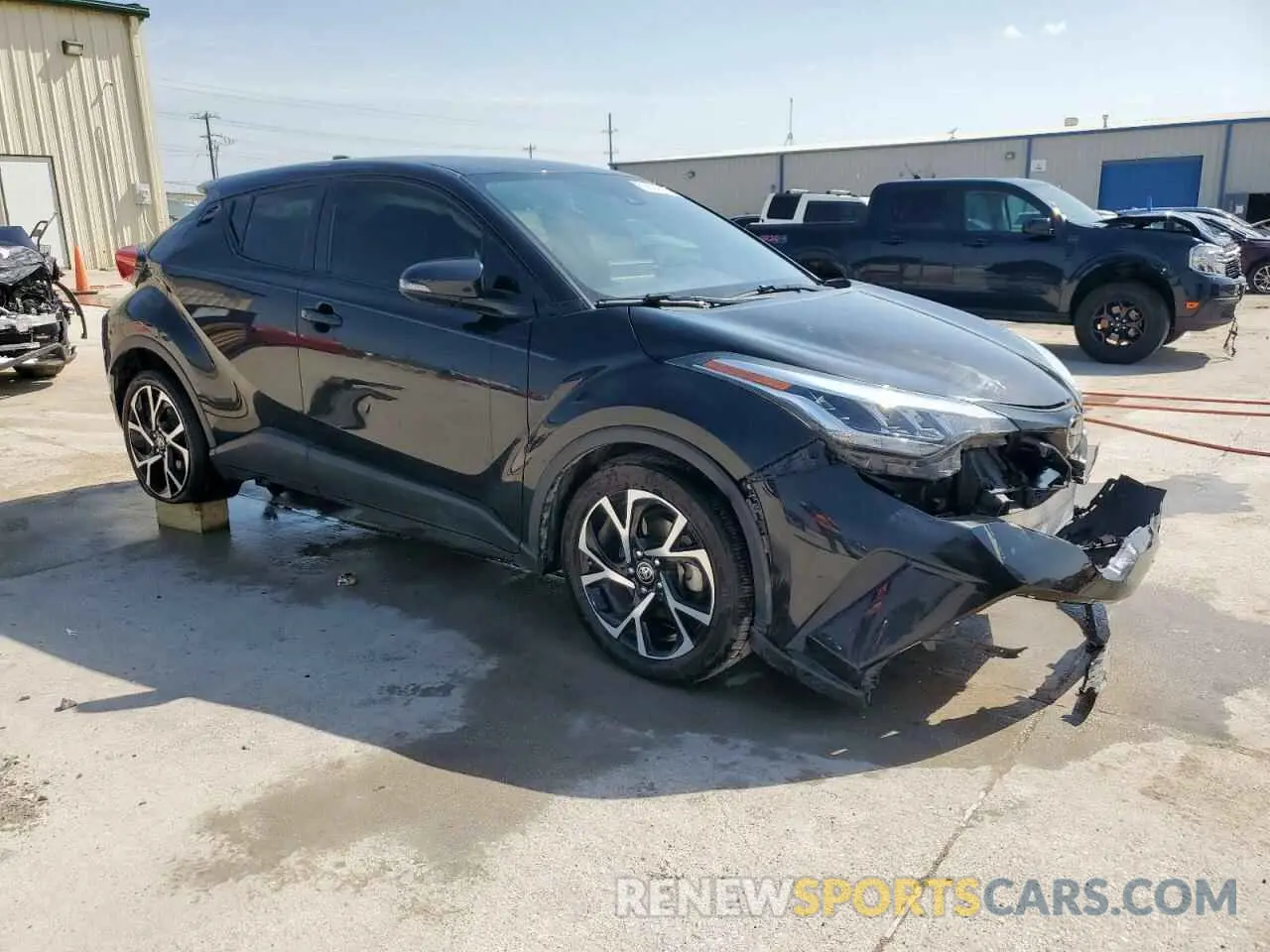 4 Photograph of a damaged car JTNKHMBX9L1077558 TOYOTA C-HR 2020