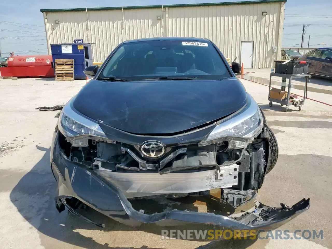 5 Photograph of a damaged car JTNKHMBX9L1077558 TOYOTA C-HR 2020