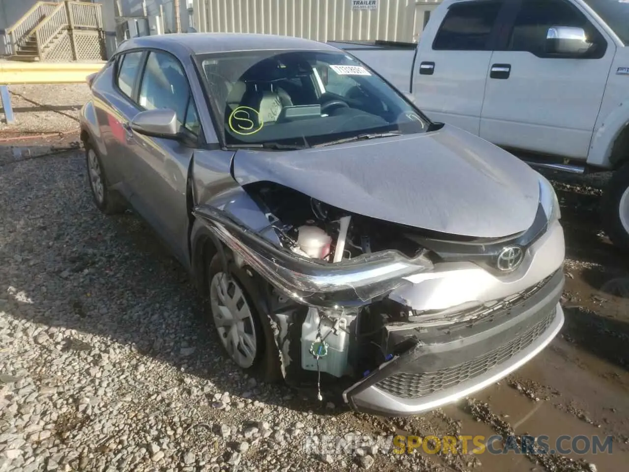 1 Photograph of a damaged car JTNKHMBX9L1090648 TOYOTA C-HR 2020
