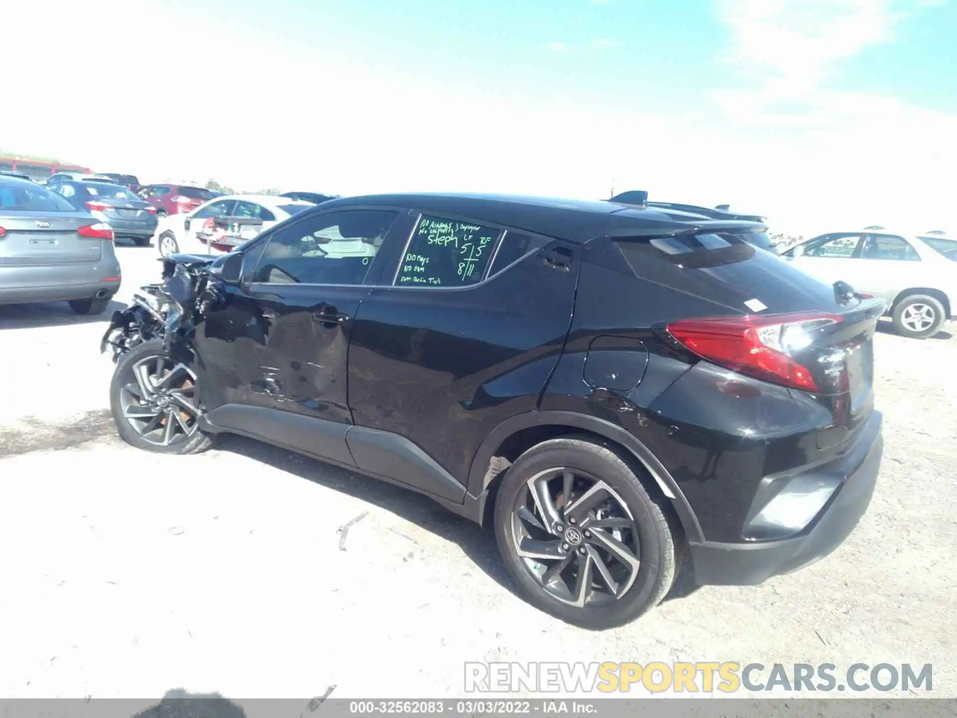 3 Photograph of a damaged car JTNKHMBX9L1092447 TOYOTA C-HR 2020