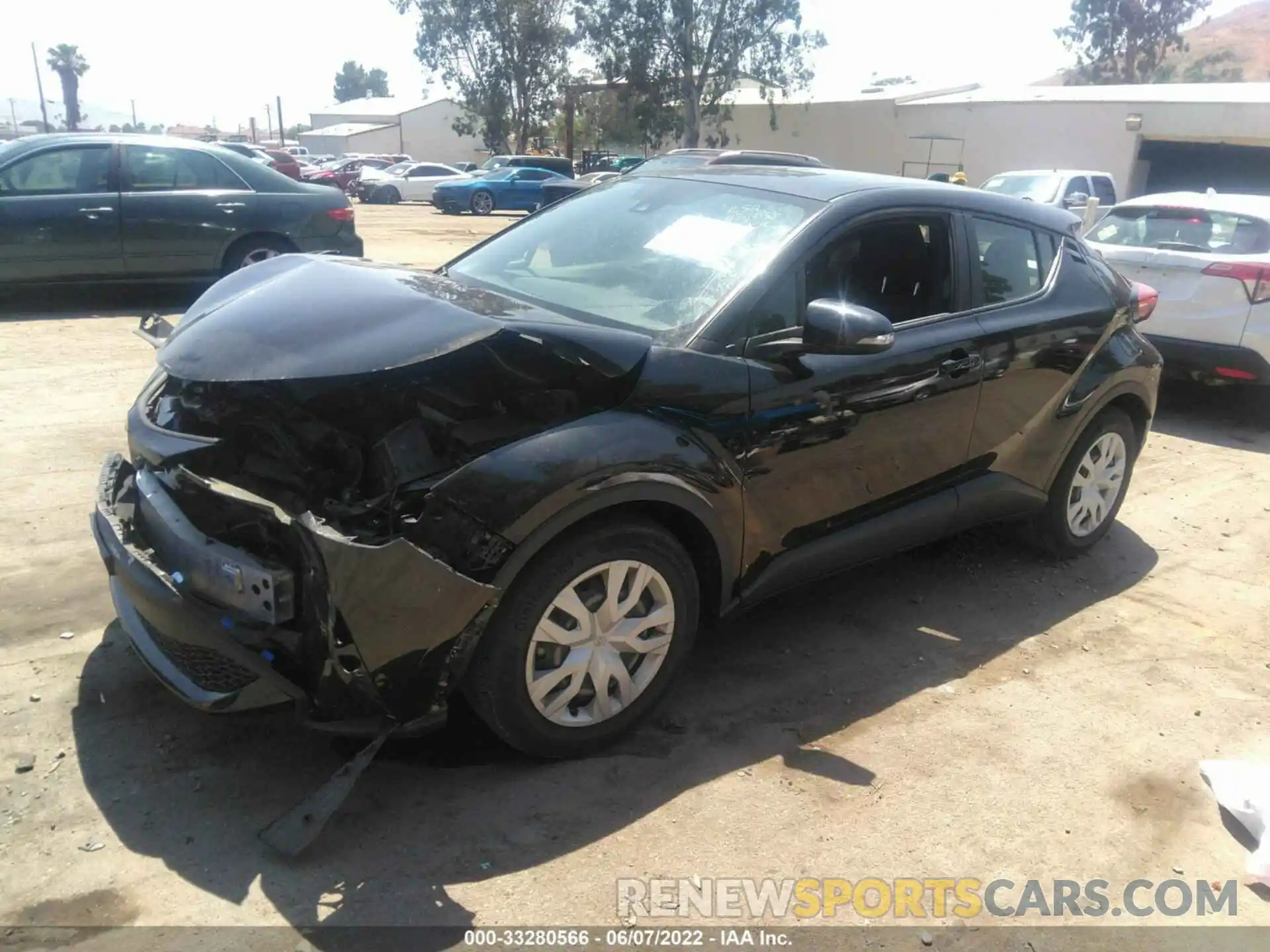 2 Photograph of a damaged car JTNKHMBXXL1064592 TOYOTA C-HR 2020