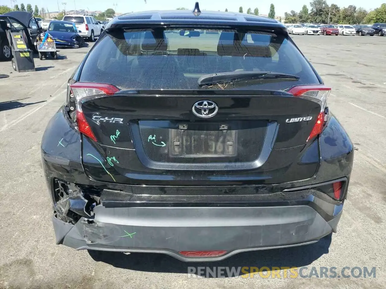 6 Photograph of a damaged car JTNKHMBXXL1068125 TOYOTA C-HR 2020