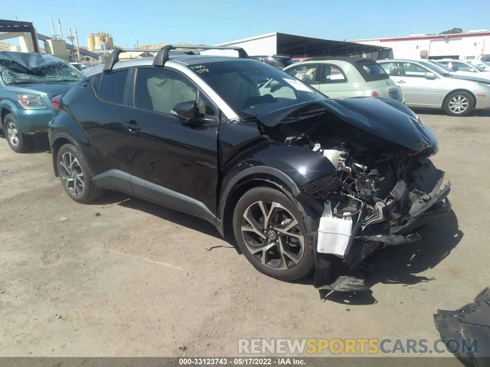 1 Photograph of a damaged car JTNKHMBXXL1068612 TOYOTA C-HR 2020