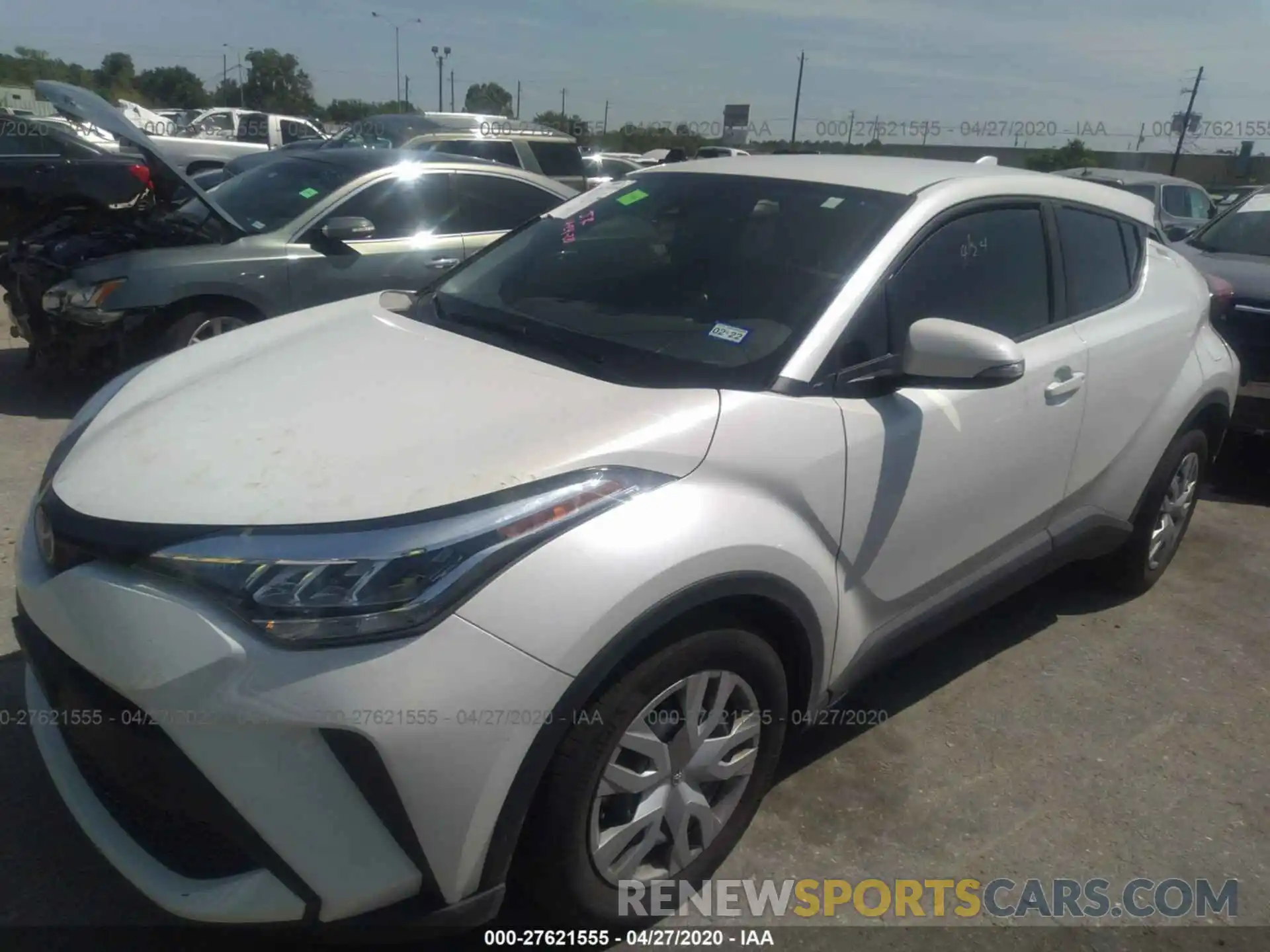 2 Photograph of a damaged car JTNKHMBXXL1069288 TOYOTA C-HR 2020