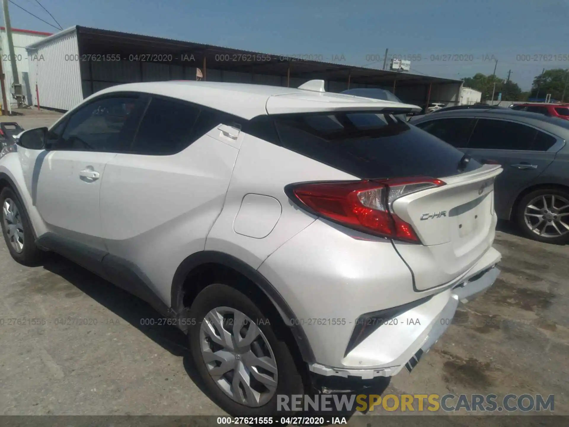 3 Photograph of a damaged car JTNKHMBXXL1069288 TOYOTA C-HR 2020