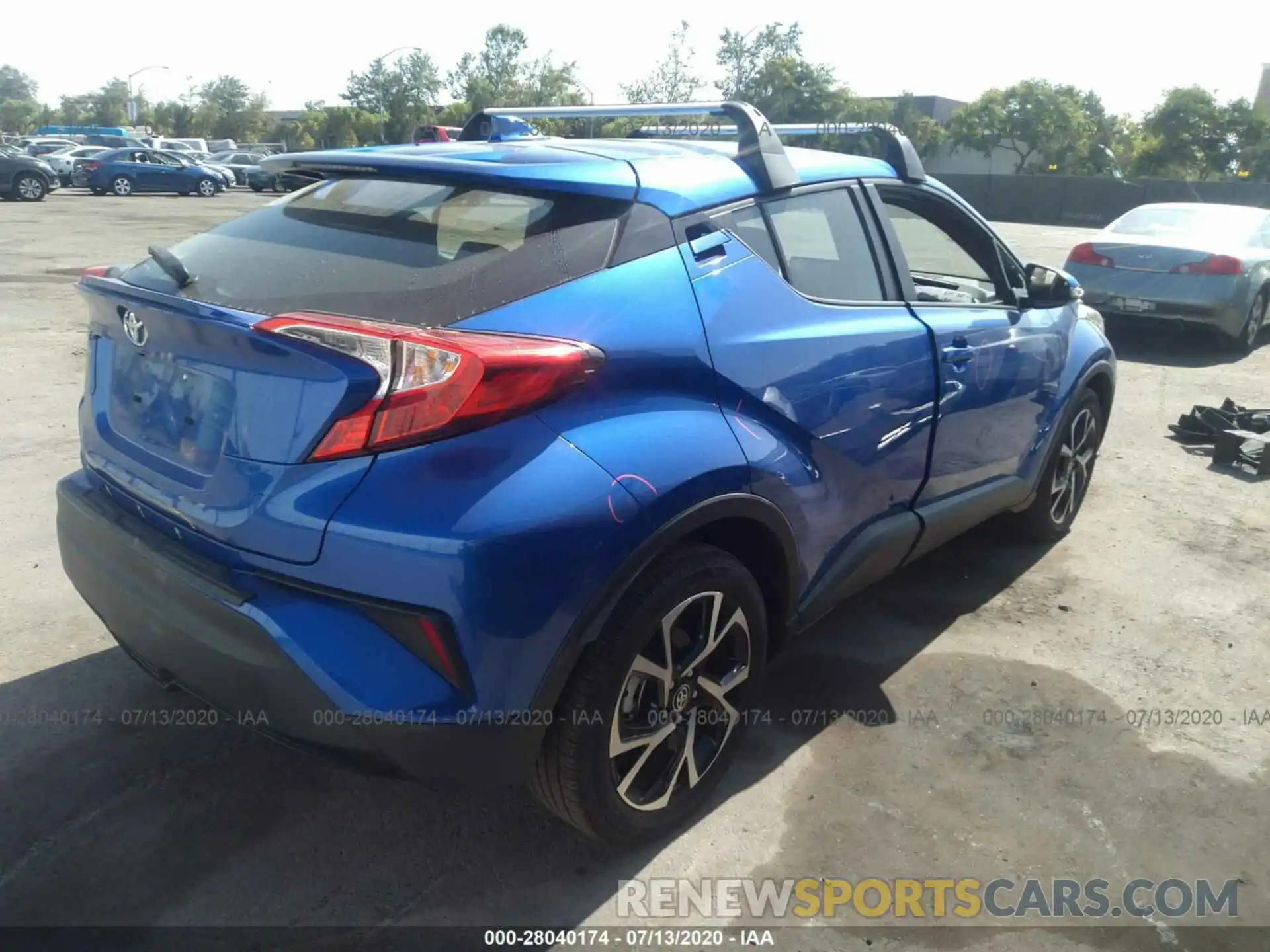 4 Photograph of a damaged car JTNKHMBXXL1071848 TOYOTA C-HR 2020