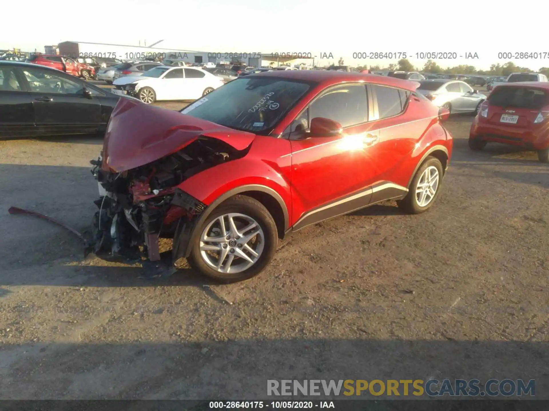 2 Photograph of a damaged car JTNKHMBXXL1072725 TOYOTA C-HR 2020