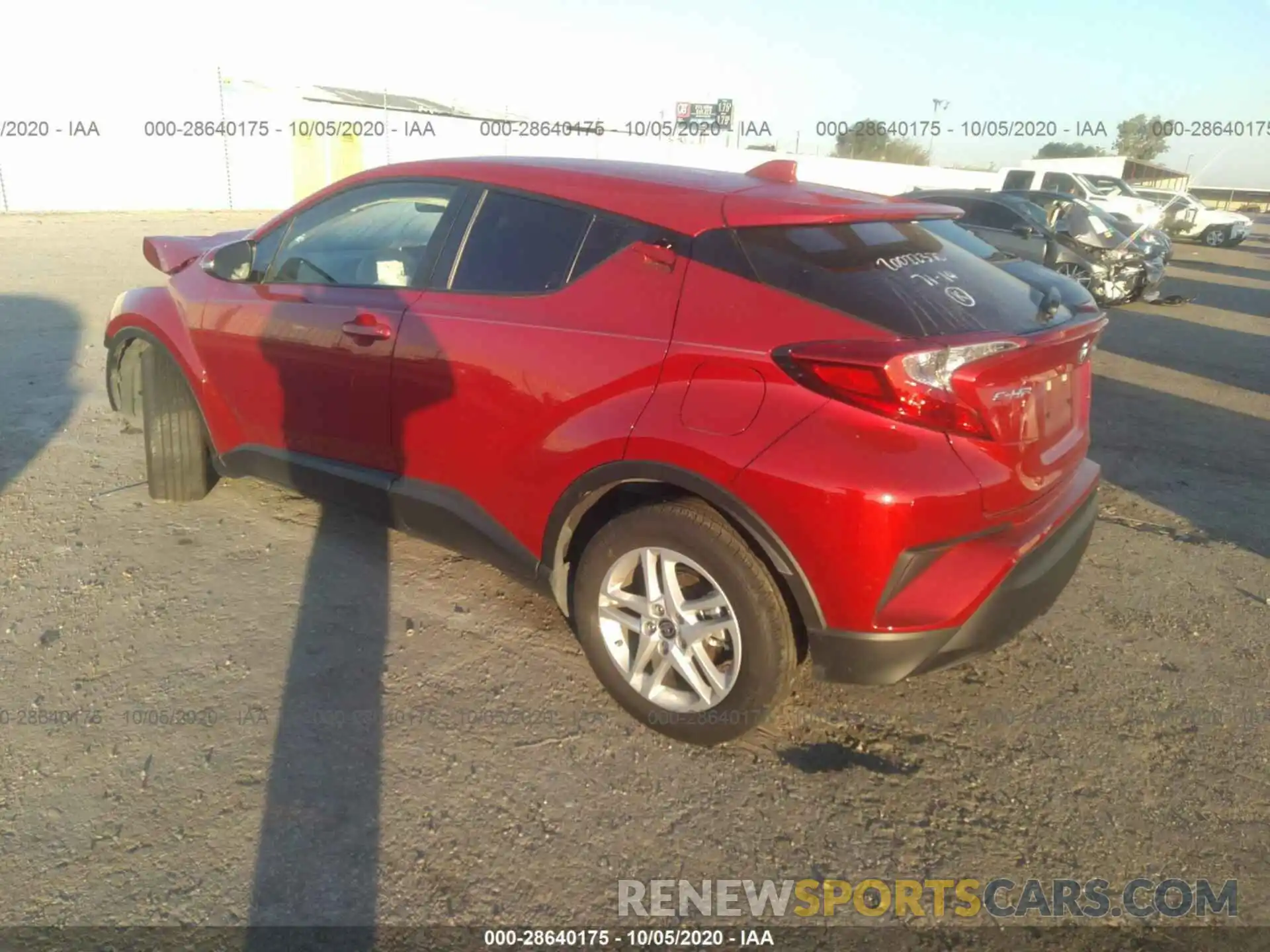 3 Photograph of a damaged car JTNKHMBXXL1072725 TOYOTA C-HR 2020