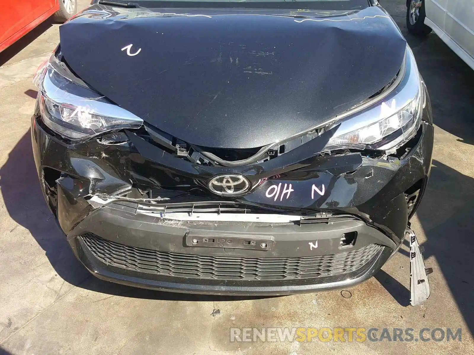 7 Photograph of a damaged car JTNKHMBXXL1073258 TOYOTA C-HR 2020