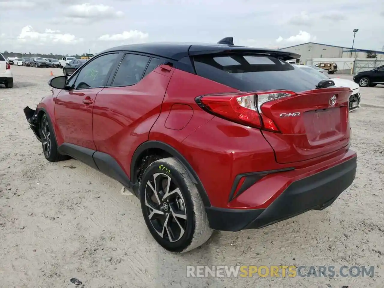 3 Photograph of a damaged car JTNKHMBXXL1073342 TOYOTA C-HR 2020