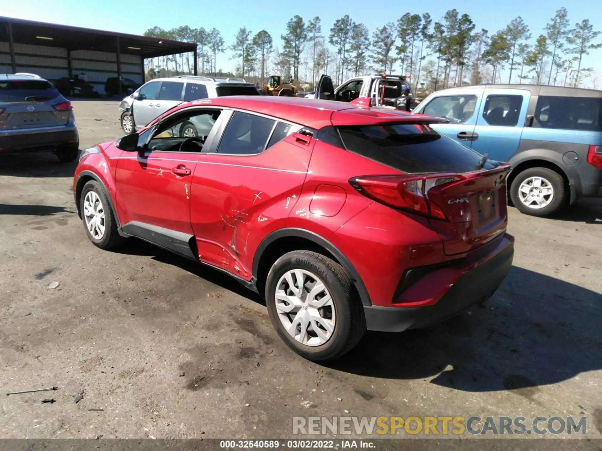 3 Photograph of a damaged car JTNKHMBXXL1076743 TOYOTA C-HR 2020