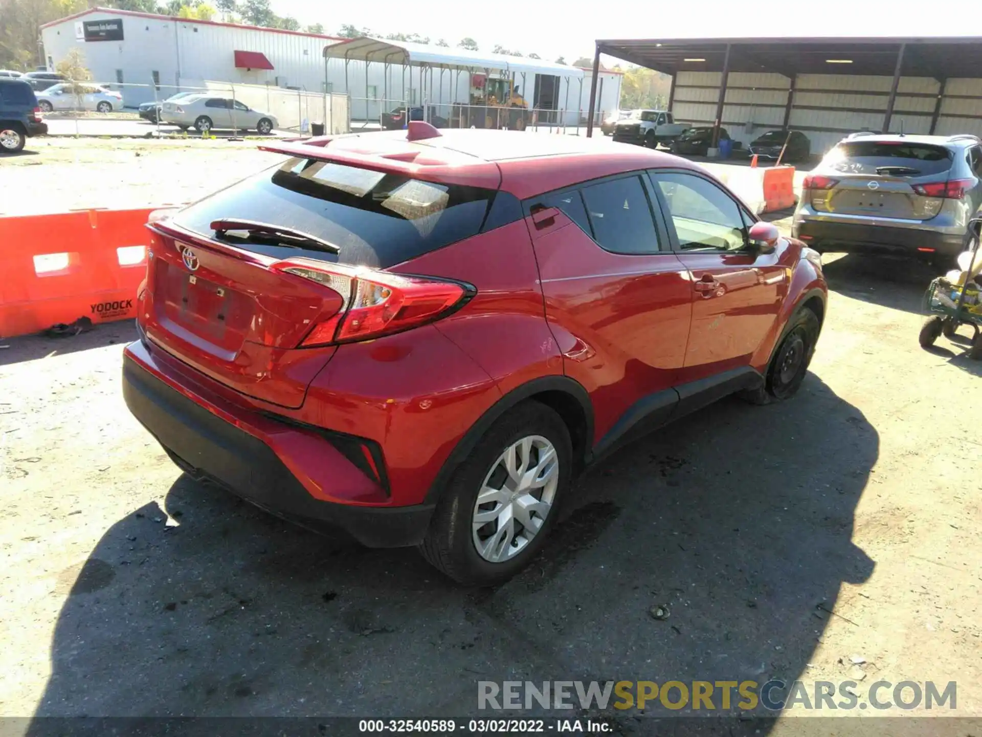 4 Photograph of a damaged car JTNKHMBXXL1076743 TOYOTA C-HR 2020