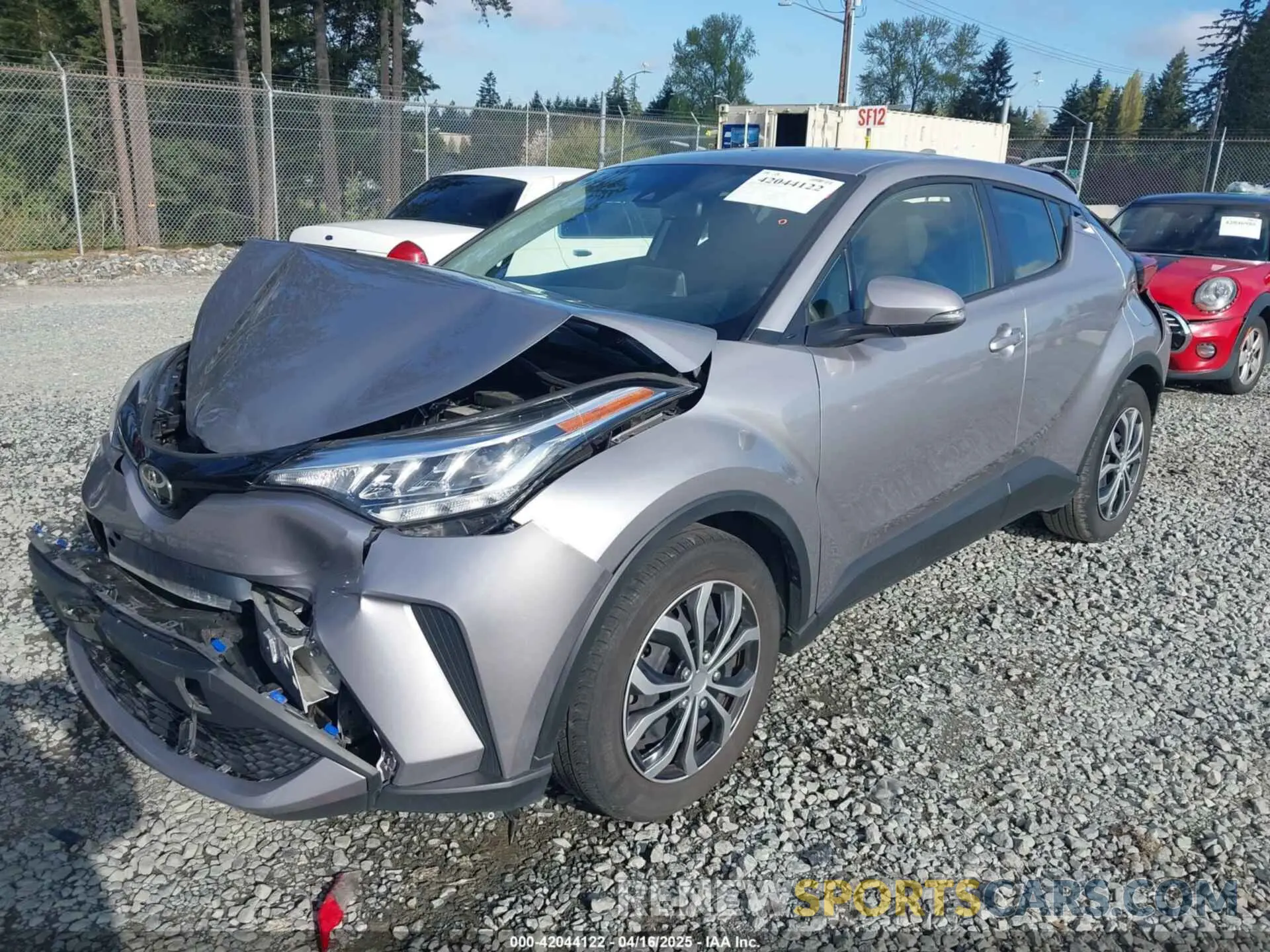 2 Photograph of a damaged car JTNKHMBXXL1077939 TOYOTA C-HR 2020