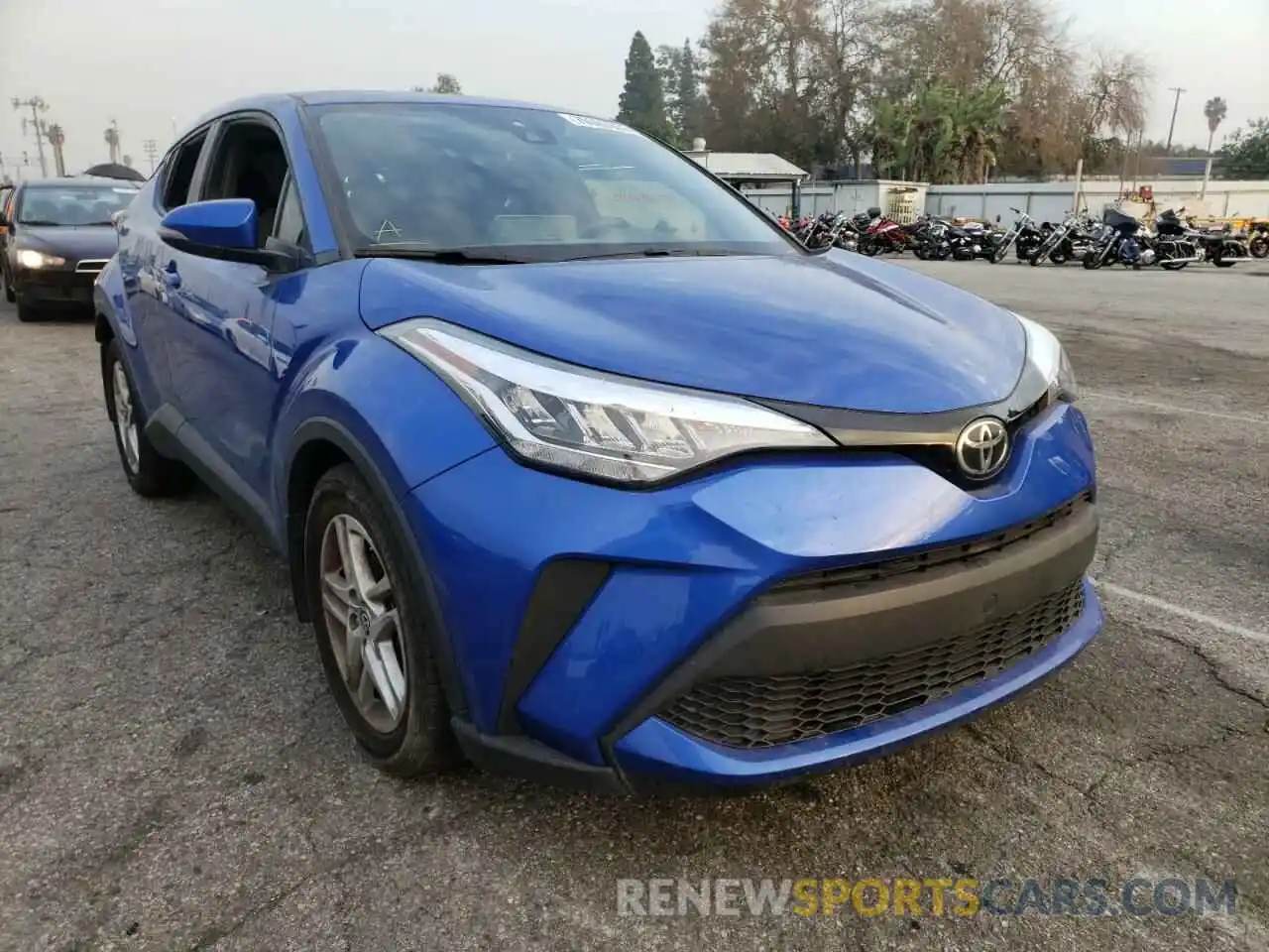 1 Photograph of a damaged car JTNKHMBXXL1080095 TOYOTA C-HR 2020