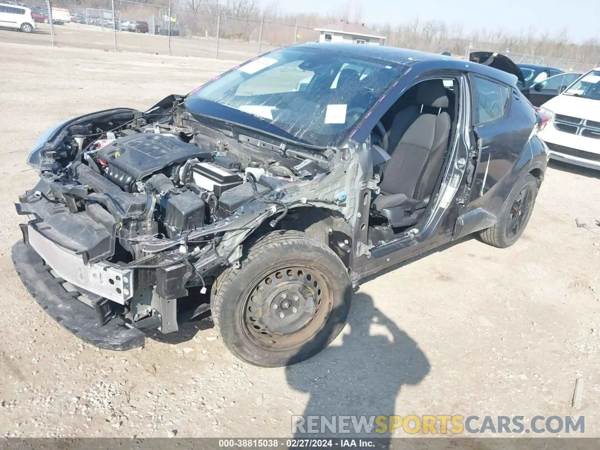 2 Photograph of a damaged car JTNKHMBXXL1080274 TOYOTA C-HR 2020