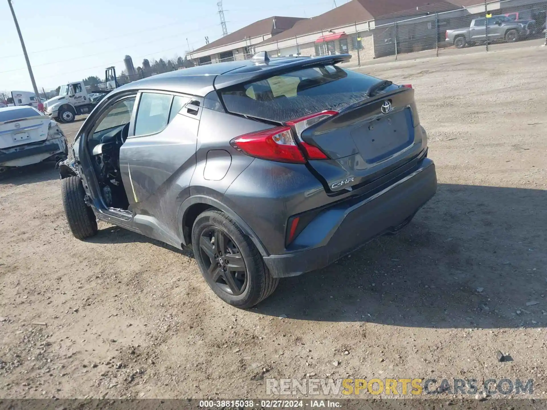 3 Photograph of a damaged car JTNKHMBXXL1080274 TOYOTA C-HR 2020