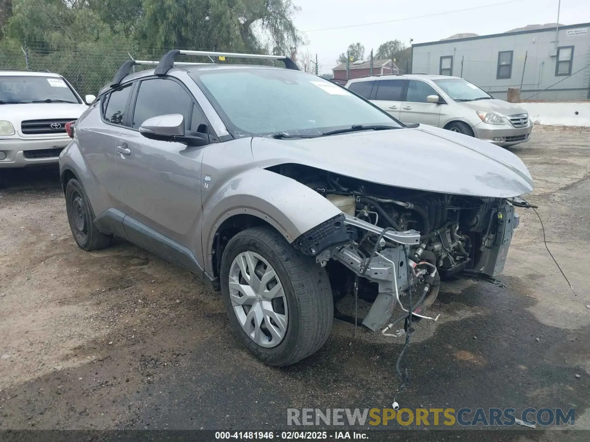 1 Photograph of a damaged car JTNKHMBXXL1082350 TOYOTA C-HR 2020