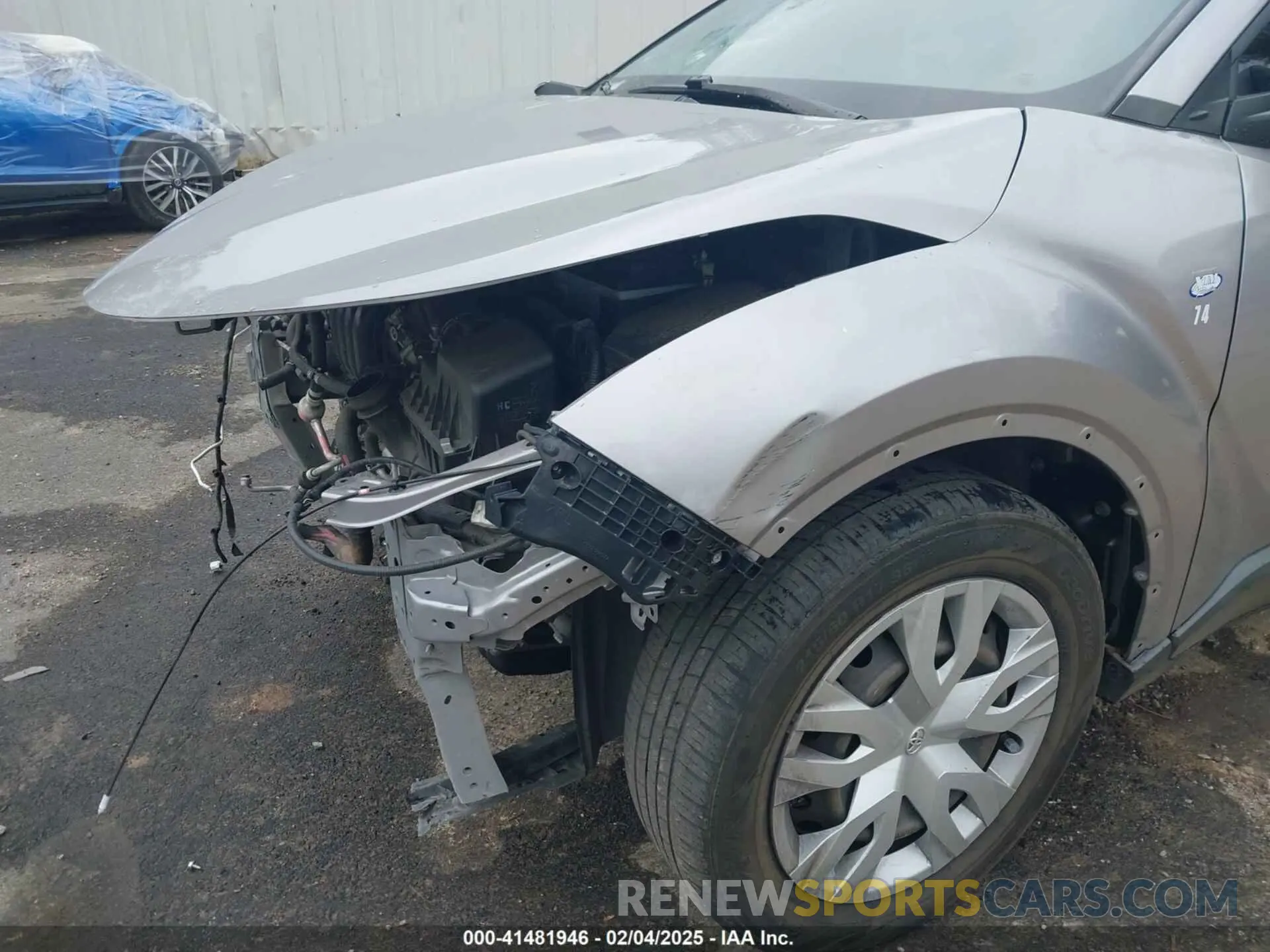 19 Photograph of a damaged car JTNKHMBXXL1082350 TOYOTA C-HR 2020