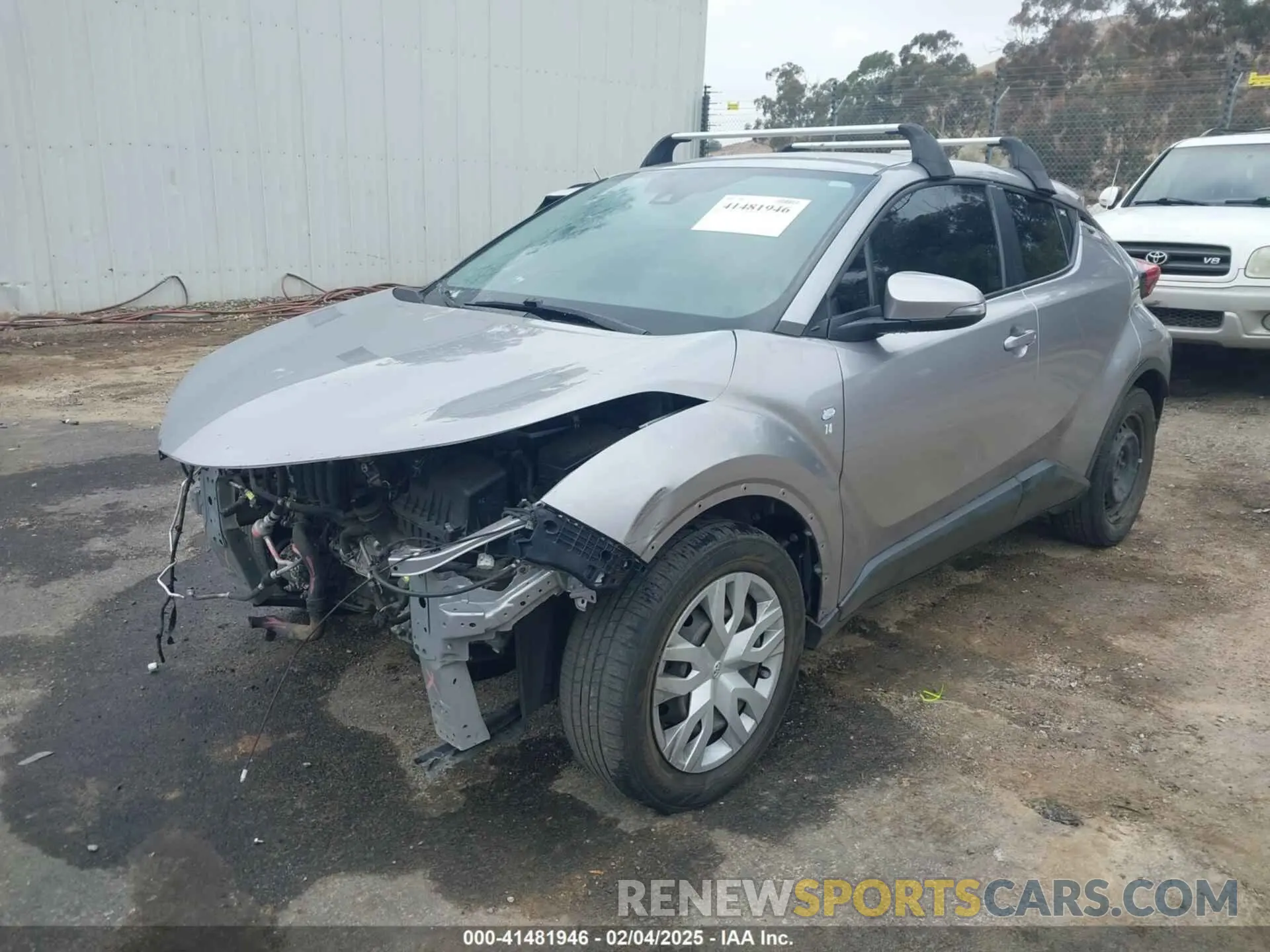 2 Photograph of a damaged car JTNKHMBXXL1082350 TOYOTA C-HR 2020