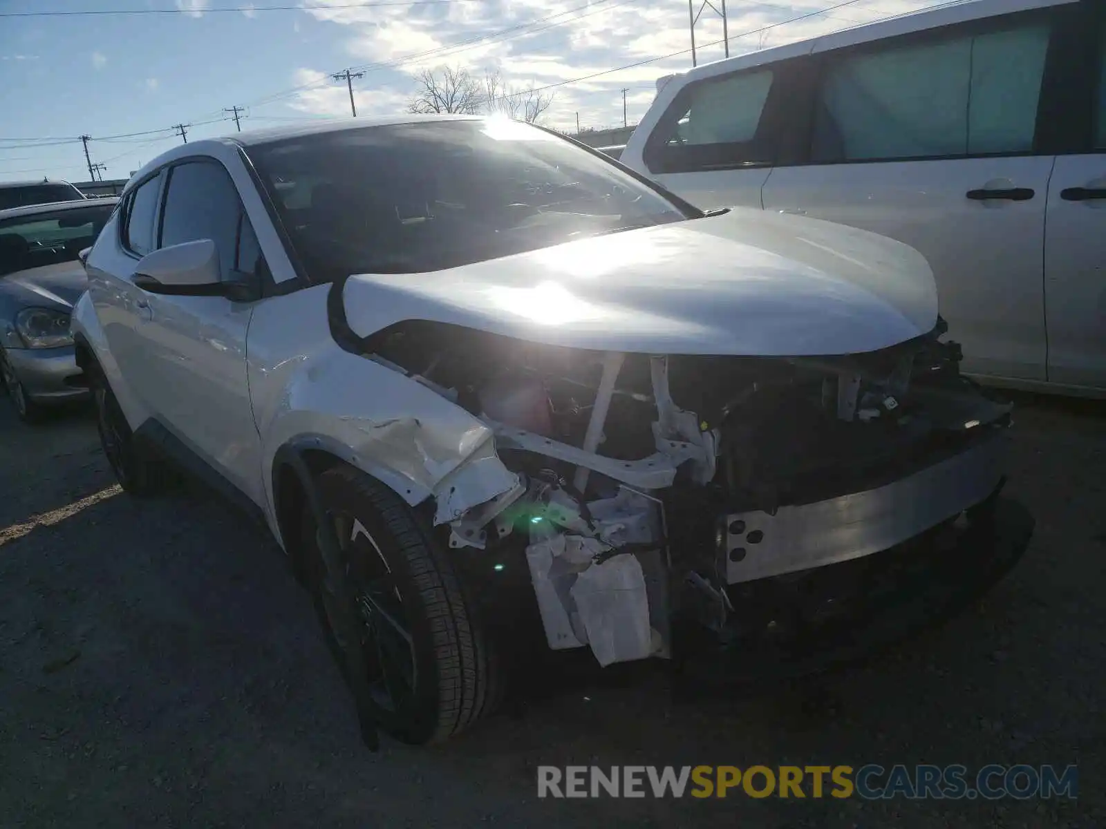 1 Photograph of a damaged car JTNKHMBXXL1082753 TOYOTA C-HR 2020